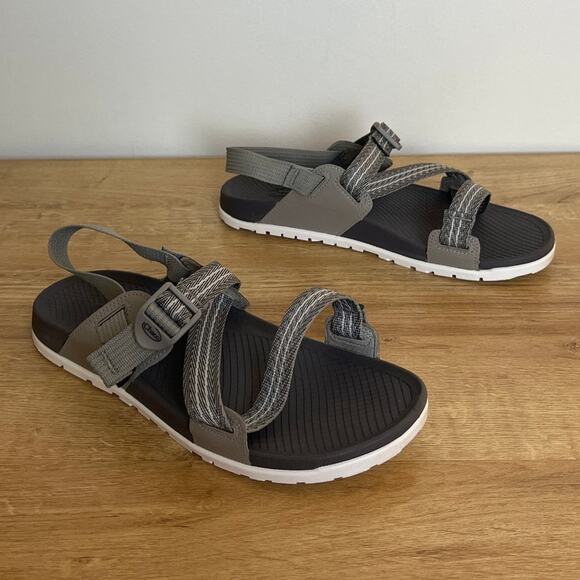 Chaco Womens Lowdown Sandal Pulley Gray Size 8 Outdoors Camping Hiking Gorpcore - Picture 3 of 7